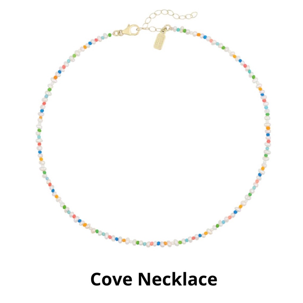 Electric Picks Beaded Necklace - Picture 2 of 3